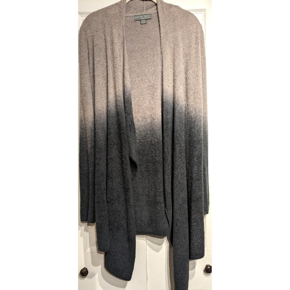 Barefoot Dreams Cardigan Womens S/M Ombre Chic Lite Bamboo Sweater Soft Cozy